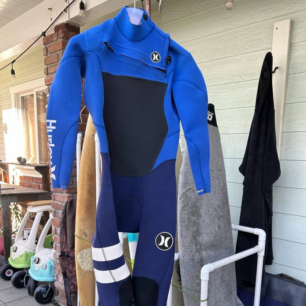 HURLEY Fusion 302 Men's Chest Zip Fullsuit Size M